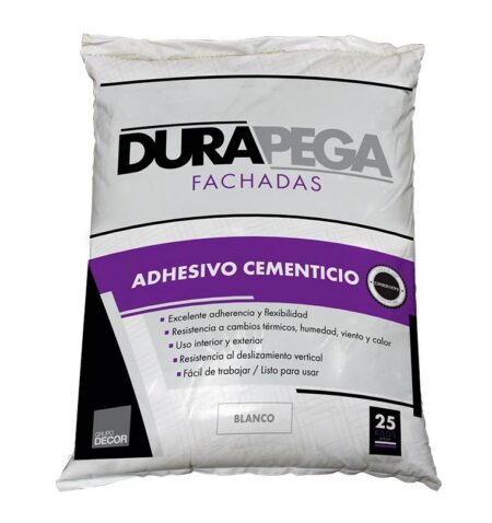 DURAPEGA FACHADAS 25KG BLANCO