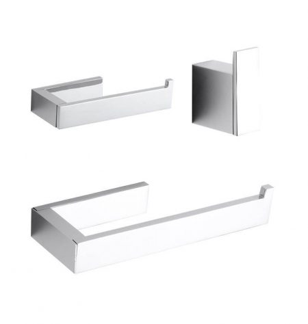 SET ACCESORIOS 3PZS KUBIKA-B CROMO