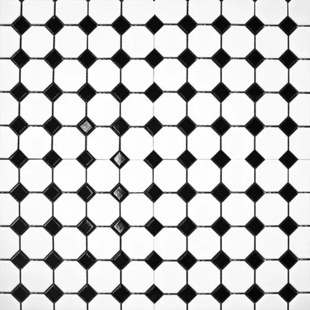 MOS MARRAKECH 6 30*30 MIX BLANCO NEG