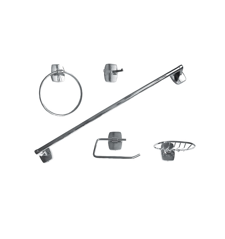 SET ACCESORIOS 5PZS OREGON-B CROMO