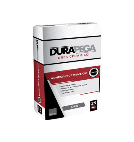 DURAPEGA GRES CERAMICO GRIS X 25 KG