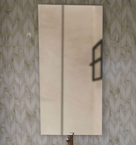 ESPEJO 50*100CM SAHARA LED PLATA