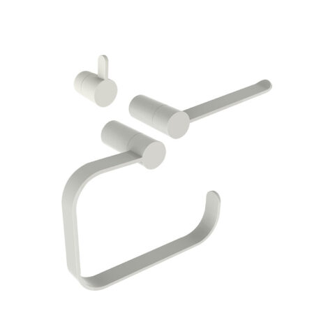 SET ACCESORIOS 3PZS LOFT-B BLANCO