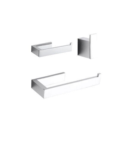 SET ACCESORIOS 3PZS KUBIKA-B CROMO