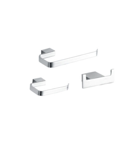 SET ACCESORIOS 3PZS THAMES-B CROMO