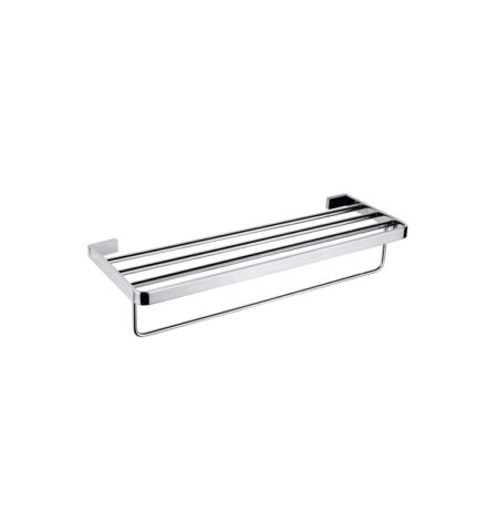TOALLERO HOTELERO 60*21CM ATLAS-B CROMO