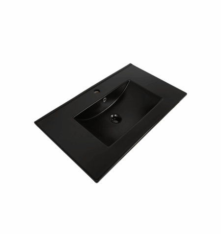 LAVAMANOS MESON 80CM OLIVIA NEGRO