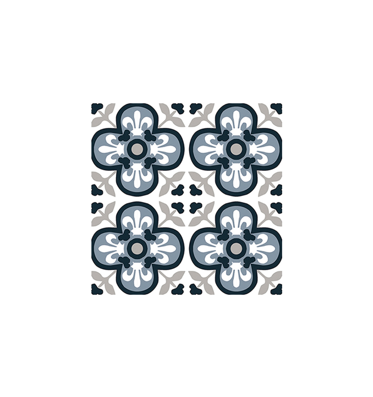 ALLEGRA FLORA 60*60 GRIS