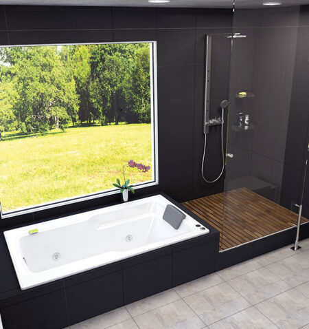 HIDROMASAJE FRANCESA 160 X 90