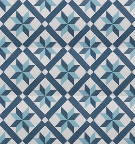 HANOI STAR 33*33 AZUL