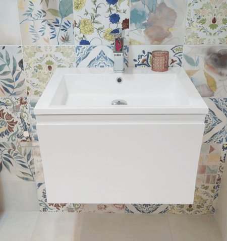 MUEBLE 60CM C/LVM CHELSEA BLANCO