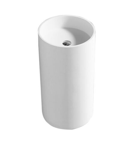 LAVAMANOS PEDESTAL ZENZO BLANCO