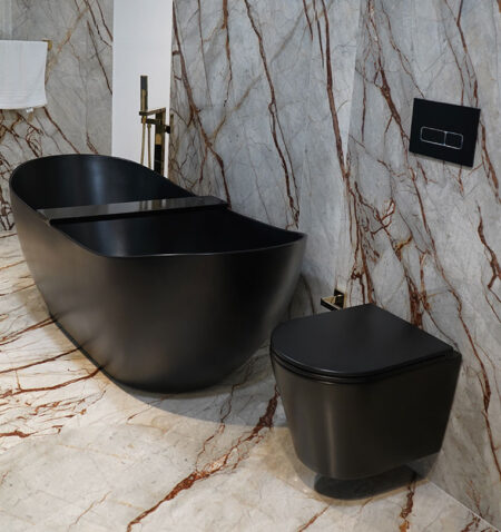SANITARIO SUSPEND ECLIPSE NEGRO