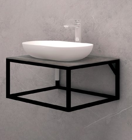 MUEBLE 60CM S/LVM DARLING NEGRO