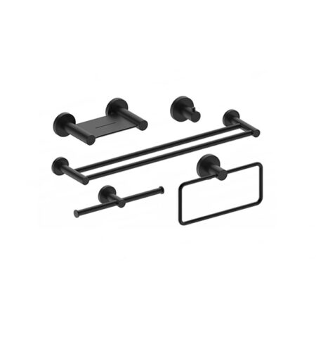 SET ACCESORIOS 5PZS EXCLUSIVE NEGRO
