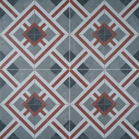 HAVANA BURGUNDY 44*44 GRIS