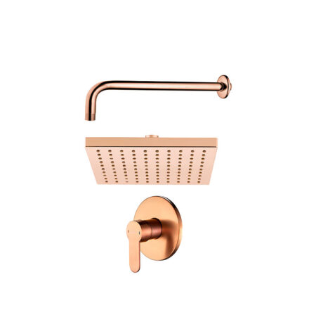 SET DUCHA MC DENVER RED-B ORO ROSA