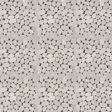 MOS PEBBLES 30.5*30.5 BLANCO