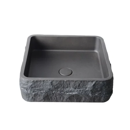 LAVAMANOS VESSEL 4EVER STONE NEGRO