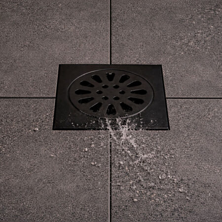 DESAGUE DUCHA 10*10CM CONTEMPORANEO NEGR